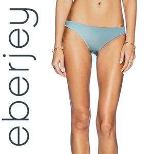NWT Eberjey Solid Allie Bikini Bottom Hipster Ruched